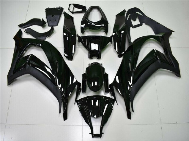 Glänzend Schwarz ZX10R 11-15 Motorrad Verkleidungen Glänzend Schwarz ZX10R 11-15 Motorrad Verkleidungen