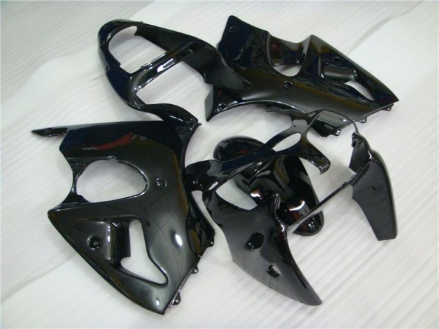 Glänzend Schwarz ZX6R 00-02 Motorrad Verkleidungen Glänzend Schwarz ZX6R 00-02 Motorrad Verkleidungen