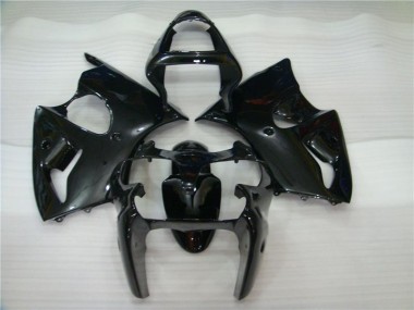 Glänzend Schwarz ZX6R 00-02 Motorrad Verkleidungen