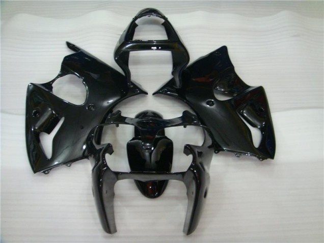 Glänzend Schwarz ZX6R 00-02 Motorrad Verkleidungen Glänzend Schwarz ZX6R 00-02 Motorrad Verkleidungen