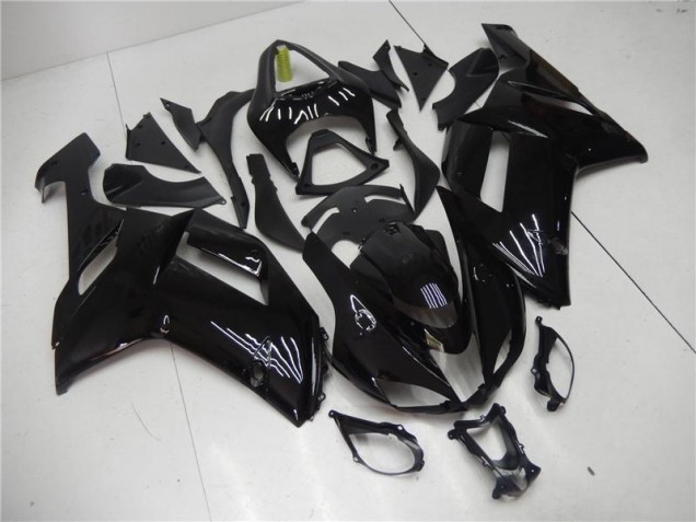 Glänzend Schwarz ZX6R 07-08 Motorrad Verkleidung Glänzend Schwarz ZX6R 07-08 Motorrad Verkleidung