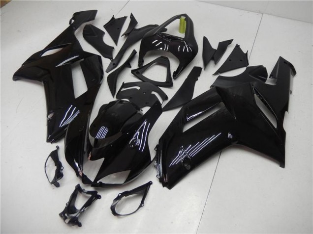 Glänzend Schwarz ZX6R 07-08 Motorrad Verkleidung Glänzend Schwarz ZX6R 07-08 Motorrad Verkleidung