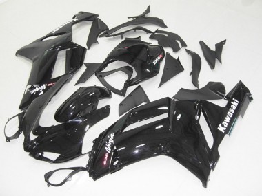 Glänzend Schwarz ZX6R 07-08 Motorrad Verkleidungen