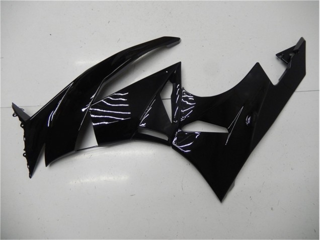 Glänzend Schwarz ZX6R 09-12 Motorrad Verkleidungen Glänzend Schwarz ZX6R 09-12 Motorrad Verkleidungen