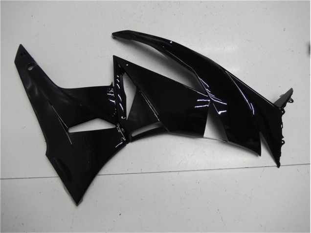 Glänzend Schwarz ZX6R 09-12 Motorrad Verkleidungen Glänzend Schwarz ZX6R 09-12 Motorrad Verkleidungen