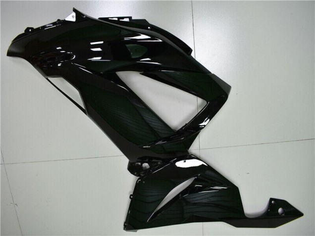 Glänzend Schwarz ZX6R 13-18 Motorrad Verkleidungen Glänzend Schwarz ZX6R 13-18 Motorrad Verkleidungen