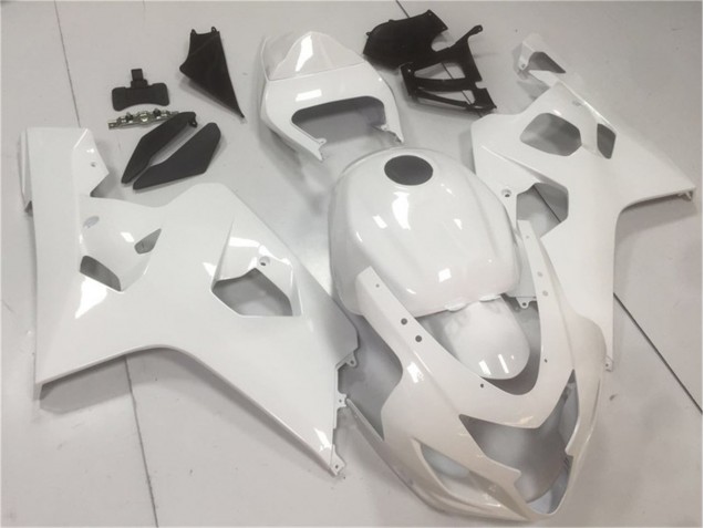 Glänzend Weiß GSXR 600 / 750 K4 04-05 Motorrad Verkleidungen Glänzend Weiß GSXR 600 / 750 K4 04-05 Motorrad Verkleidungen