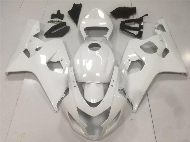 Glänzend Weiß GSXR 600 / 750 K4 04-05 Motorrad Verkleidungen Glänzend Weiß GSXR 600 / 750 K4 04-05 Motorrad Verkleidungen