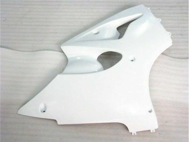 Glänzend Weiß ZX6R 00-02 Motorrad Verkleidungen Glänzend Weiß ZX6R 00-02 Motorrad Verkleidungen
