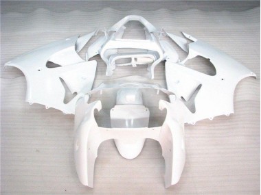 Glänzend Weiß ZX6R 00-02 Motorrad Verkleidungen