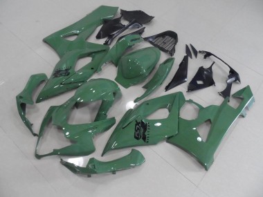 Glänzendes Armee Grün GSXR 1000 K5 05-06 Motorrad Verkleidungen