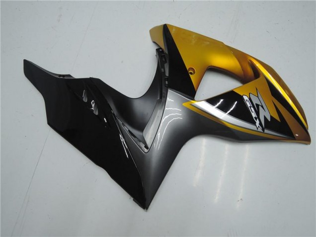 Gold Schwarz GSXR 1000 K9 09-16 Motorrad Verkleidungen Gold Schwarz GSXR 1000 K9 09-16 Motorrad Verkleidungen