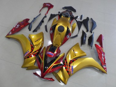 Gold und Dunkel rot CBR 1000 RR 12-16 Motorrad Verkleidungen