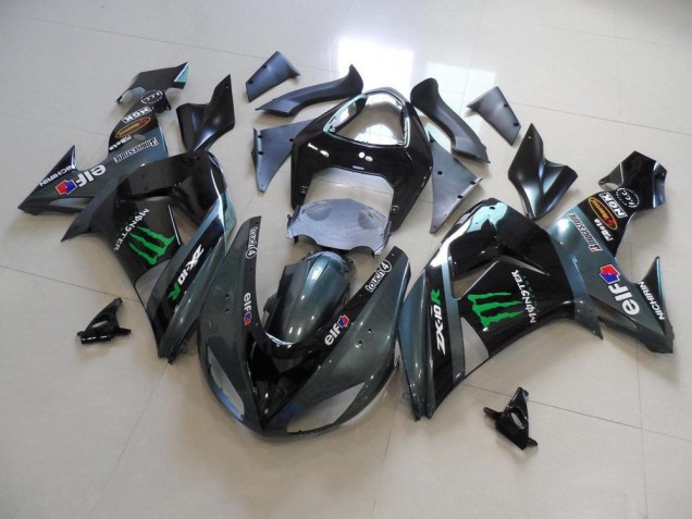Graues Monster ZX10R 06-07 Motorrad Verkleidungen Graues Monster ZX10R 06-07 Motorrad Verkleidungen