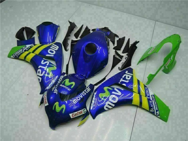 Grün Blau CBR 1000 RR 08-11 Motorrad Verkleidungen Grün Blau CBR 1000 RR 08-11 Motorrad Verkleidungen