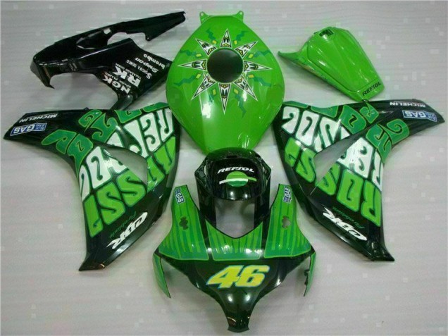 Grün CBR 1000 RR 08-11 Motorrad Verkleidungen Grün CBR 1000 RR 08-11 Motorrad Verkleidungen