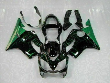 Grün CBR 600 F4i 01-03 Motorrad Verkleidungen
