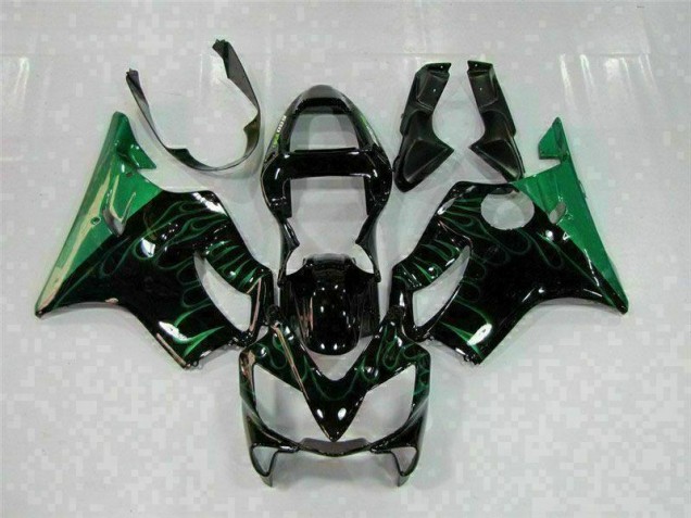 Grün CBR 600 F4i 01-03 Motorrad Verkleidungen Grün CBR 600 F4i 01-03 Motorrad Verkleidungen