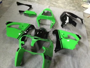 Grün Glänzend Schwarz ZX9R 02-03 Motorrad Verkleidungen