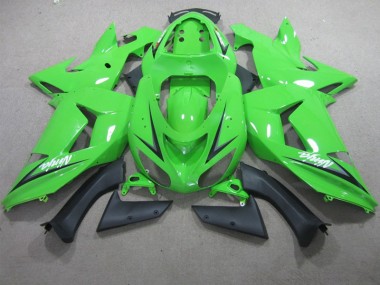 Grün Ninja ZX10R 06-07 Motorrad Verkleidungen