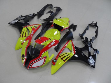 Grün Rot Monster S1000RR 09-14 Motorrad Verkleidungen