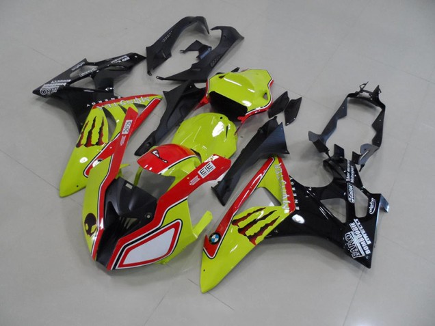 Grün Rot Monster S1000RR 09-14 Motorrad Verkleidungen Grün Rot Monster S1000RR 09-14 Motorrad Verkleidungen