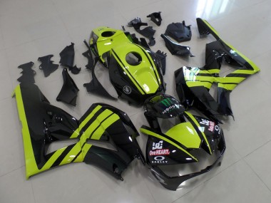 Grün Schwarz CBR 600 RR 13-21 Motorrad Verkleidungen