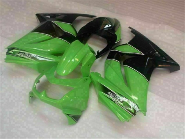 Grün Schwarz EX250 08-12 Motorrad Verkleidung Grün Schwarz EX250 08-12 Motorrad Verkleidung