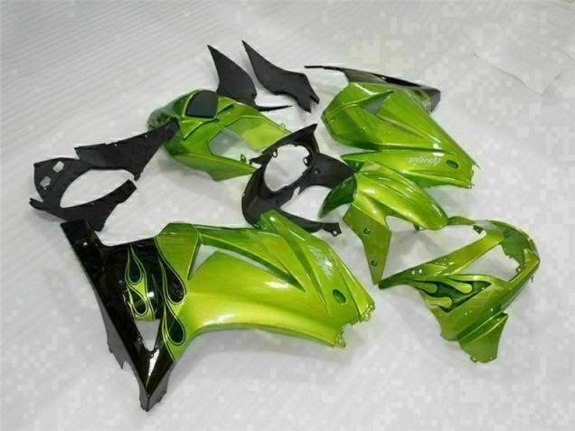 Grün Schwarz EX250 08-12 Motorrad Verkleidungen & Plastik Grün Schwarz EX250 08-12 Motorrad Verkleidungen & Plastik