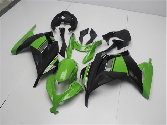 Grün Schwarz EX300 13-16 Motorrad Verkleidung Grün Schwarz EX300 13-16 Motorrad Verkleidung