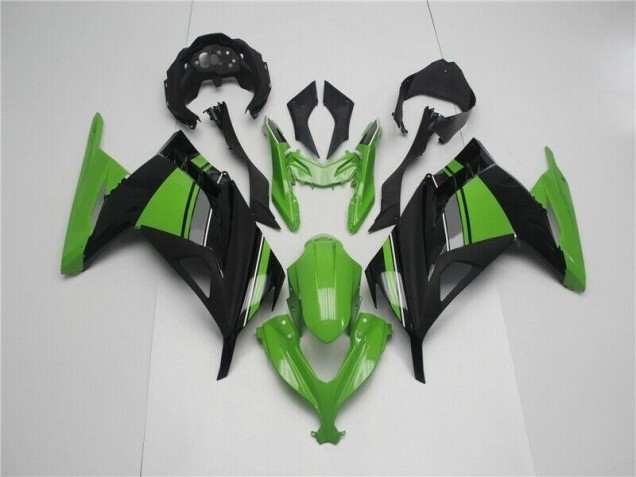Grün Schwarz EX300 13-16 Motorrad Verkleidung Grün Schwarz EX300 13-16 Motorrad Verkleidung