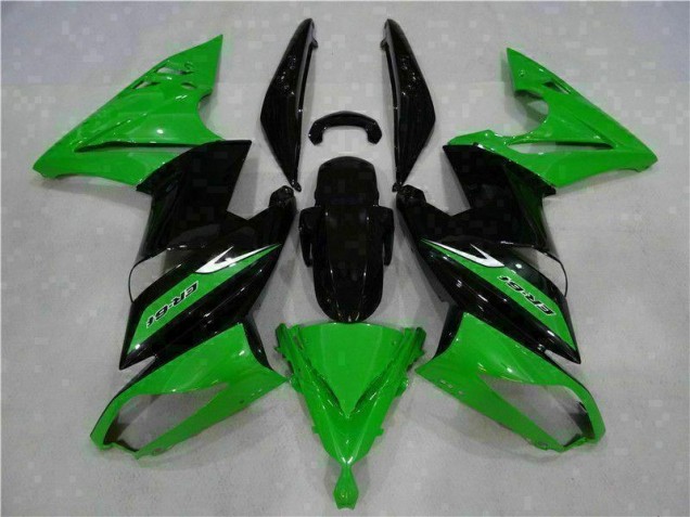 Grün Schwarz EX650 06-08 Motorrad Verkleidung Grün Schwarz EX650 06-08 Motorrad Verkleidung