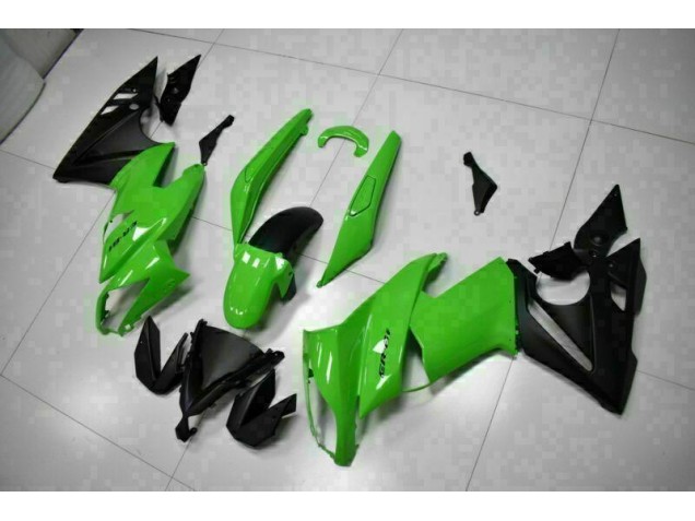 Grün Schwarz EX650 09-11 Motorrad Verkleidung Grün Schwarz EX650 09-11 Motorrad Verkleidung