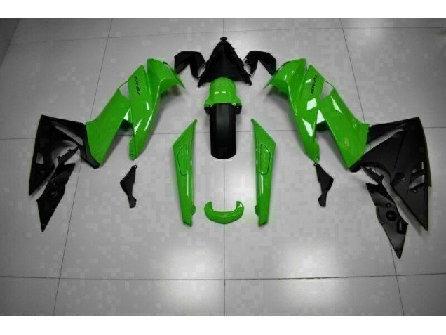 Grün Schwarz EX650 09-11 Motorrad Verkleidung Grün Schwarz EX650 09-11 Motorrad Verkleidung