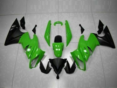 Grün Schwarz EX650 09-11 Motorrad Verkleidung
