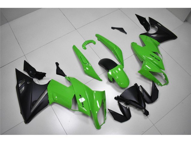 Grün Schwarz EX650 09-11 Motorrad Verkleidungen Grün Schwarz EX650 09-11 Motorrad Verkleidungen
