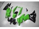 Grün Schwarz EX650 09-11 Motorrad Verkleidungen Grün Schwarz EX650 09-11 Motorrad Verkleidungen