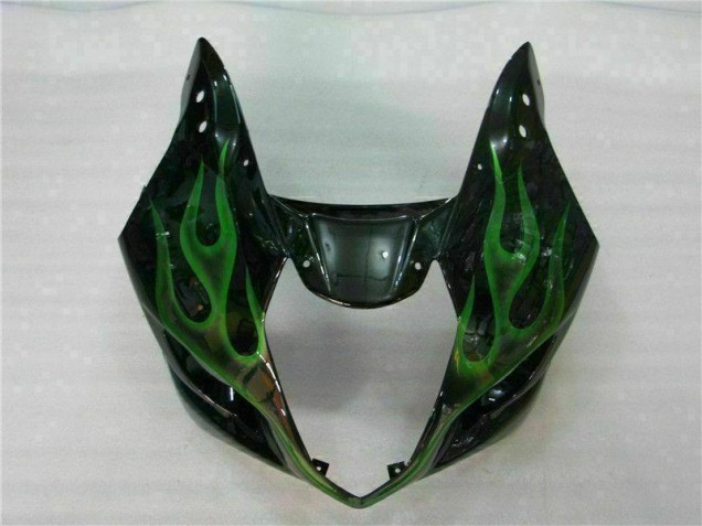 Grün Schwarz GSXR 1000 K3 03-04 Motorrad Verkleidungen Grün Schwarz GSXR 1000 K3 03-04 Motorrad Verkleidungen