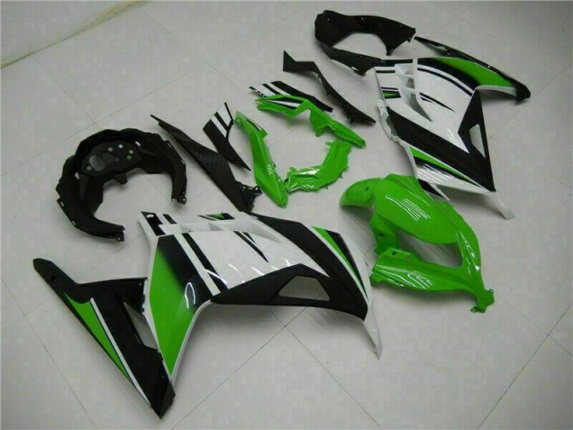 Grün Schwarz Silber EX300 13-16 Motorrad Verkleidungen Grün Schwarz Silber EX300 13-16 Motorrad Verkleidungen