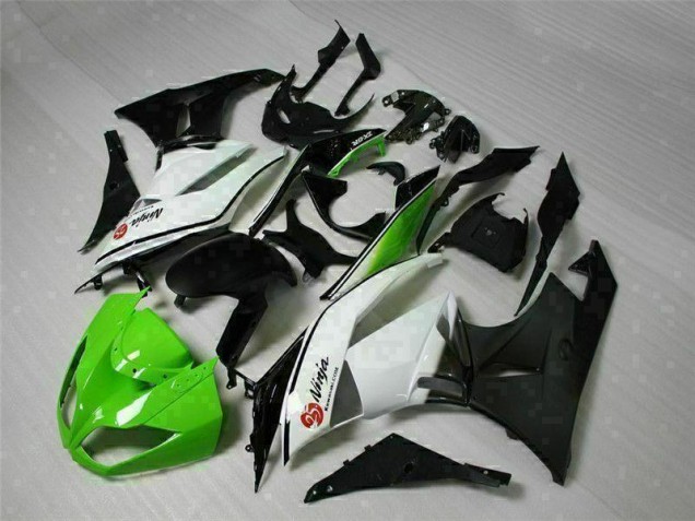 Grün Schwarz Weiß 25 ZX6R 09-12 Motorrad Verkleidungen