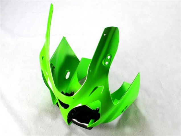 Grün Schwarz Weiß ZX6R 00-02 Motorrad Verkleidung Grün Schwarz Weiß ZX6R 00-02 Motorrad Verkleidung
