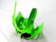 Grün Schwarz Weiß ZX6R 00-02 Motorrad Verkleidung Grün Schwarz Weiß ZX6R 00-02 Motorrad Verkleidung