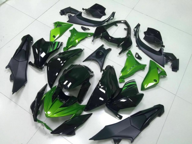 Grün Schwarz Z800 13-16 Motorrad Verkleidungen Grün Schwarz Z800 13-16 Motorrad Verkleidungen