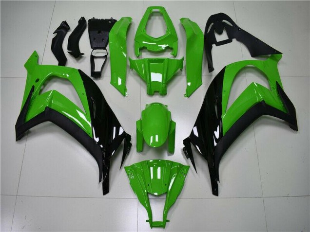 Grün Schwarz ZX10R 11-15 Motorrad Vollverkleidung