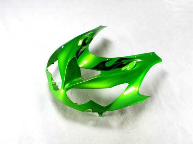 Grün Schwarz ZX14R ZZR 1400 12-21 Motorrad Verkleidungen Grün Schwarz ZX14R ZZR 1400 12-21 Motorrad Verkleidungen