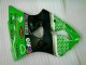 Grün Schwarz ZX6R 00-02 Motorrad Verkleidung Grün Schwarz ZX6R 00-02 Motorrad Verkleidung