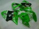Grün Schwarz ZX6R 00-02 Motorrad Verkleidungen & Plastik Grün Schwarz ZX6R 00-02 Motorrad Verkleidungen & Plastik