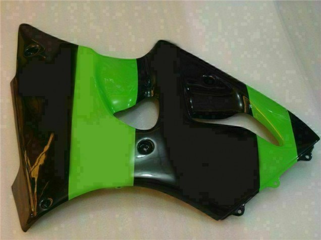Grün Schwarz ZX6R 00-02 Motorrad VollVerkleidungen & Plastik Grün Schwarz ZX6R 00-02 Motorrad VollVerkleidungen & Plastik