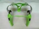 Grün Schwarz ZX6R 00-02 Motorrad Vollverkleidung Grün Schwarz ZX6R 00-02 Motorrad Vollverkleidung