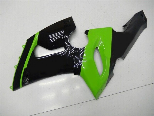 Grün Schwarz ZX6R 05-06 Motorrad Verkleidung Grün Schwarz ZX6R 05-06 Motorrad Verkleidung